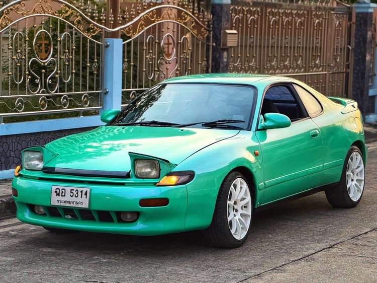 Toyota Celica 1990 2.2 Sedan เบนซิน ไม่ติดแก๊ส เกียร์ธรรมดา เขียว รูปที่ 2