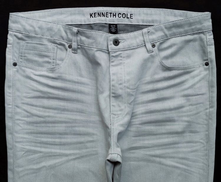 KENNETH COLE ยีนส์ ทรงสวย สีเทาอ่อน ผู้ชาย รูปที่ 5