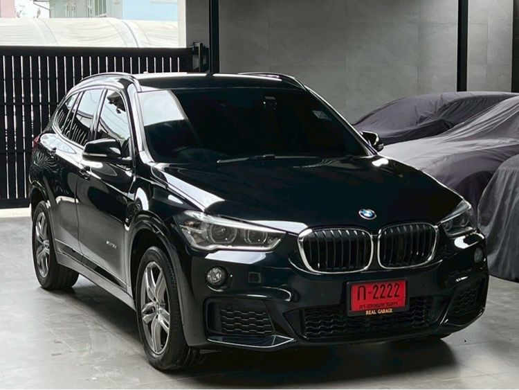 BMW X1 2017 2.0 sDrive18d M Sport Utility-car ดีเซล ไม่ติดแก๊ส เกียร์อัตโนมัติ ดำ รูปที่ 2