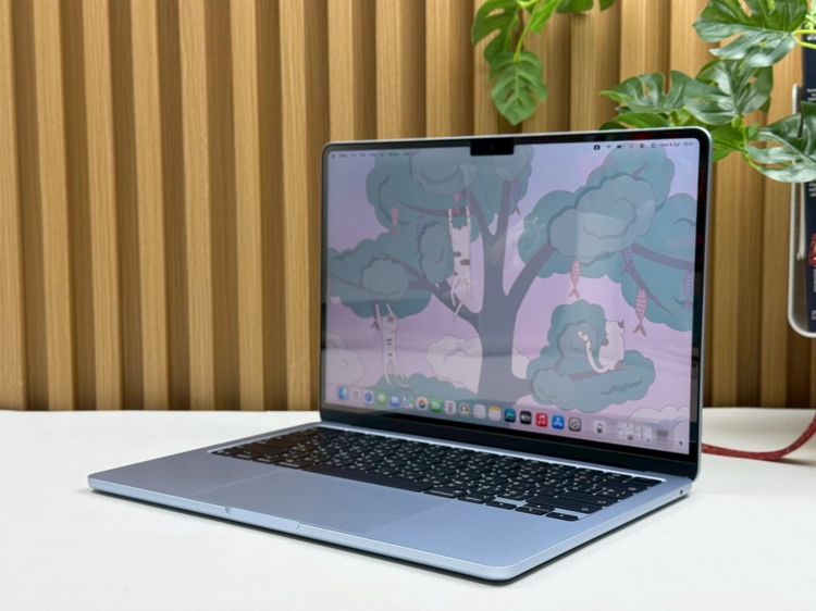 MacBook Air 13.6-inch M4 2025 Ram16GB SSD256GB SkyBlue apple care 17 June 2026 รูปที่ 2