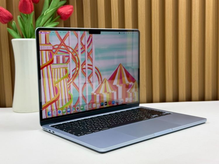 MacBook Air 13.6-inch M4 2025 Ram16GB SSD256GB SkyBlue apple care 17 June 2026  รูปที่ 3