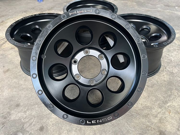 ✨ล้อแม็ก 6รู139✨LENSO MAX-1 หยดน้ำ ขอบ 16💖สภาพสวย💖 รูปที่ 2