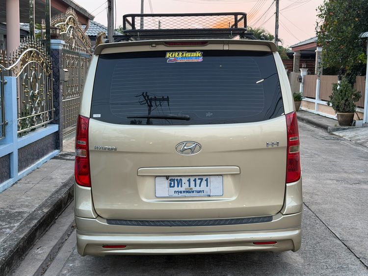 Hyundai H-1  2009 2.5 Deluxe Utility-car ดีเซล ไม่ติดแก๊ส เกียร์อัตโนมัติ บรอนซ์ทอง รูปที่ 4