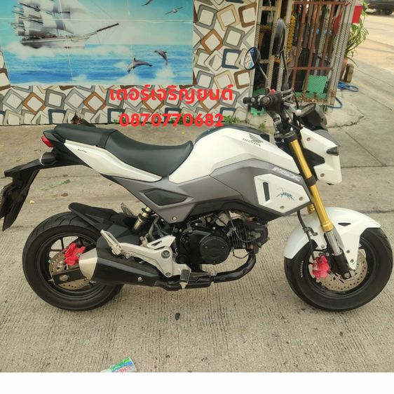 🛵ยังไงก็ขาย MSX125 ปี 59 เครื่องดี สีสวย สตาร์ทมือ รถบ้านพร้อมใช้งาน เปลี่ยนน้ำมันเครื่องฟรี ส่งฟรี30กิโล รูปที่ 3