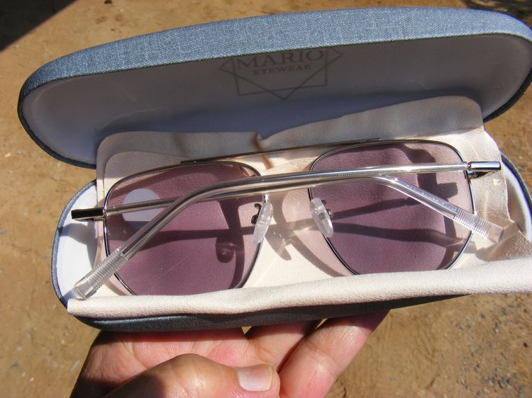  ( ขายแล้ว) สวยๆเท่ห์ๆ แว่นสาตายาว ออกแดดเปลี่ยนสี  รูปที่ 9