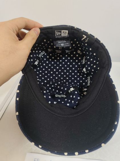 
 New Era Bucket Work Cap (ลายจุด)
 หายาก ลายไม่ซ้ำ เท่จัด
จุดเด่น
ลาย Polka Dot เด่น ใส่แล้วไม่เหมือนใคร
แบรนด์ New Era ของแท้  รูปที่ 4