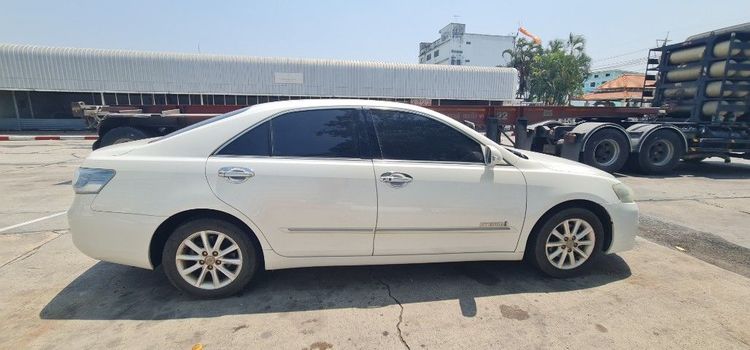Toyota Camry 2011 2.4 Hybrid Sedan ไฮบริด ไม่ติดแก๊ส เกียร์อัตโนมัติ ขาว รูปที่ 3