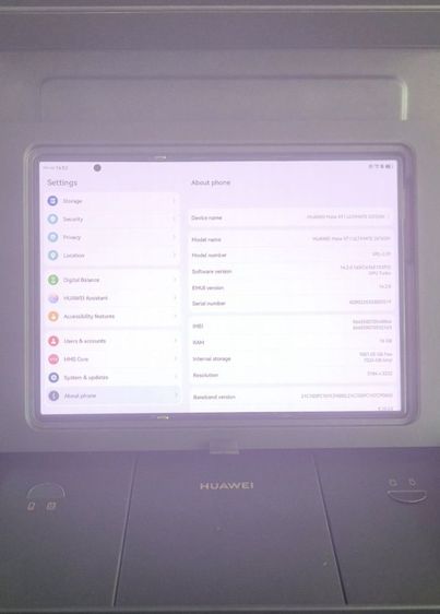 Huawei Mate XT 5G ROM 16GBRAM 1TB จอพับ 3 ทบ อุปกรณ์ครบ ตัวเครื่องสวย ไม่มีตำหนิ รูปที่ 3