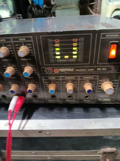 แอมป์ MOSFET Royal 600W 300W + OMSAK 1200W เครื่องเสียงกลางแจ้ง รถแห่ รูปที่ 5