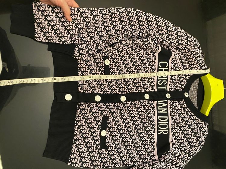 คริสเตียนดิออร์ เสื้อคาร์ดิแกน สภาพใหม่เอี่ยม รูปที่ 8