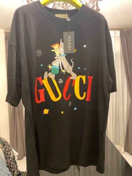 กุชชี่ เสื้อยืดแขนสั้นสภาพใหม่เอี่ยม