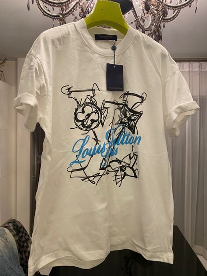 หลุยส์วิตตอง เสื้อยืดแขนสั้น สภาพใหม่เอี่ยม รูปที่ 3