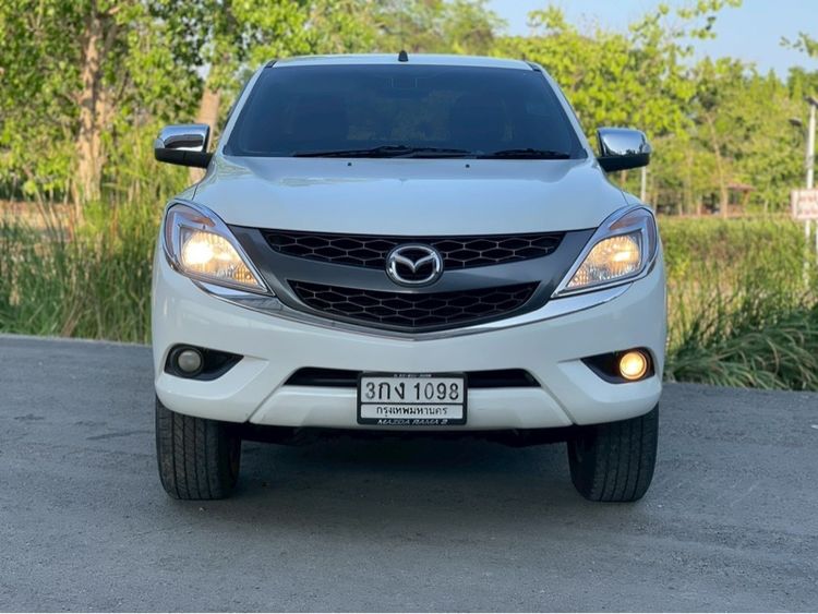 Mazda BT-50 Pro 2014 2.2 Hi-Racer Proseries Pickup ดีเซล ไม่ติดแก๊ส เกียร์ธรรมดา ขาว รูปที่ 2