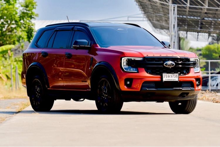Ford Everest 2023 2.0 Turbo Sport Utility-car ดีเซล ไม่ติดแก๊ส เกียร์อัตโนมัติ ส้ม รูปที่ 4