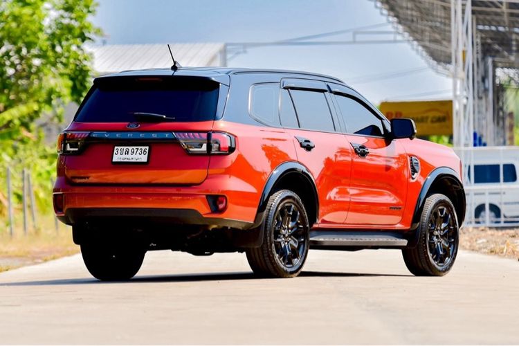 Ford Everest 2023 2.0 Turbo Sport Utility-car ดีเซล ไม่ติดแก๊ส เกียร์อัตโนมัติ ส้ม รูปที่ 3