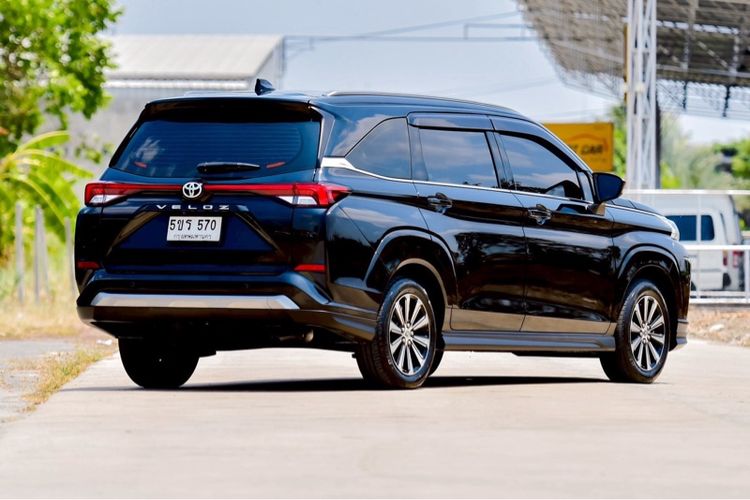 Toyota Veloz 2024 1.5 Smart Van เบนซิน ไม่ติดแก๊ส เกียร์อัตโนมัติ ดำ รูปที่ 3