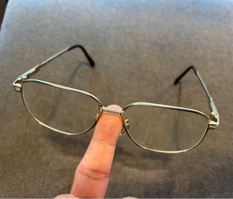 Rodenstock Rodaflex gold metal vintage glasses รูปที่ 5