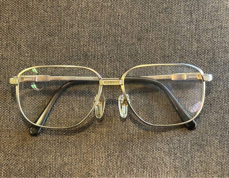 Rodenstock Rodaflex gold metal vintage glasses