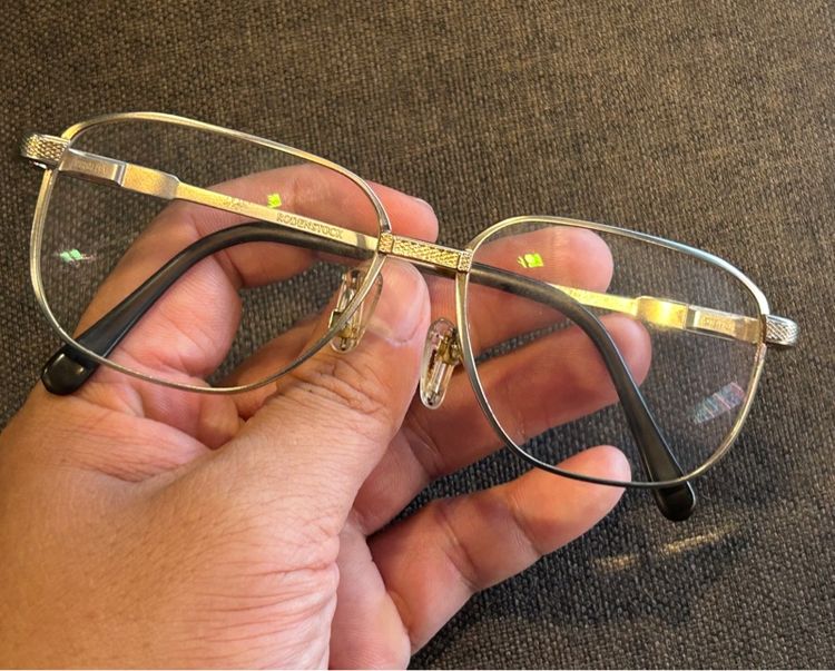 Rodenstock Rodaflex gold metal vintage glasses รูปที่ 8