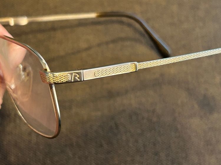 Rodenstock Rodaflex gold metal vintage glasses รูปที่ 10