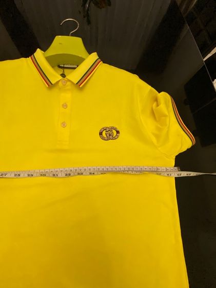 กุชชี่ (ติดจองค่ะ)เสื้อโปโลแขนสั้น สภาพใหม่เอี่ยม เนื้อผ้าดีมาก รูปที่ 6