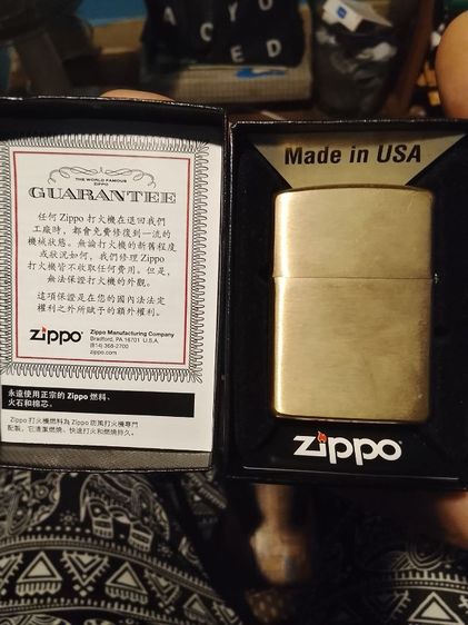 ไฟแช็ค Zippo แท้มือ 1  รูปที่ 6