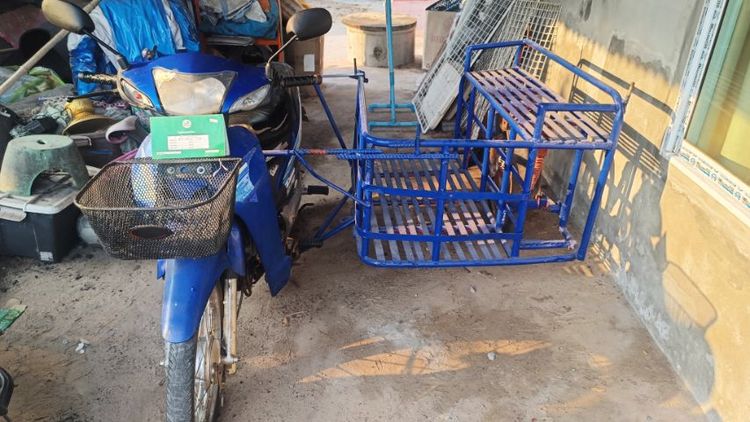 รถเวฟพร้อมพ่วงข้างมีเล่มทะเบียนพร้อม..เครื่องแน่นๆทำมาใหม่ไปใช้งานได้ยาวๆครับ รูปที่ 3