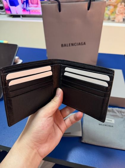 Balenciaga กระเป๋าตังค์ผู้ชาย(แท้) รูปที่ 4