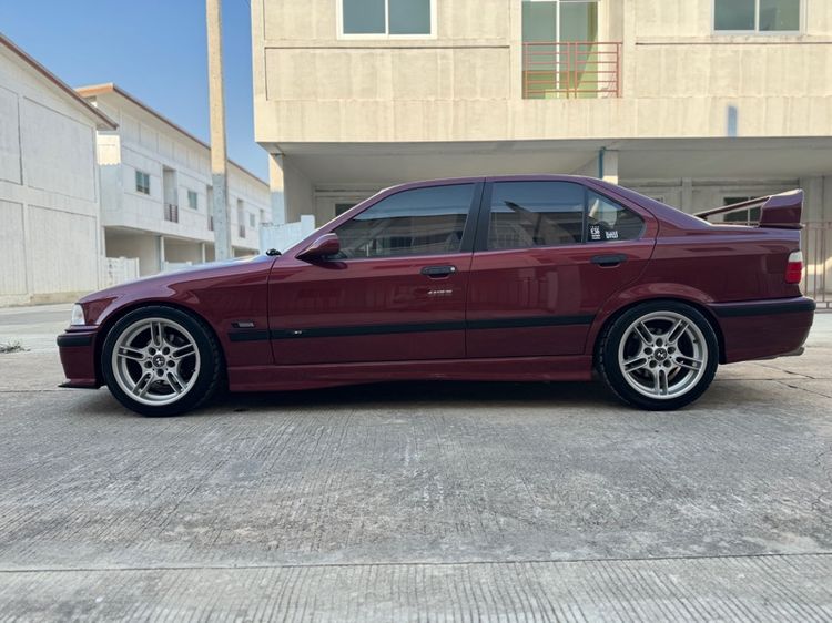 BMW Series 3 1994 318i Sedan เบนซิน ไม่ติดแก๊ส เกียร์ธรรมดา แดง รูปที่ 4