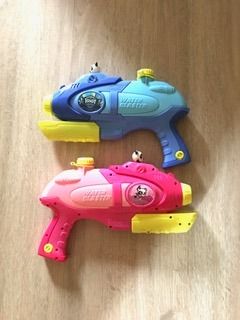 Songkran - 2 Super Soaker Compact - WATER BLASTER - Pump Action Water Fun สงกรานต์  ปืนฉีดน้ำซุปเปอร์โซคเกอร์ขนาดกะทัดรัด 2 กระบอก, ปืนฉีด