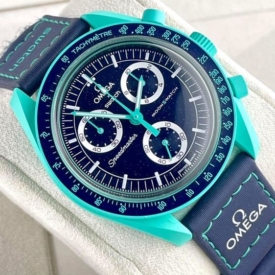 Omega X Swatch Speedmaster Bioceramic MoonSwatch  รูปที่ 8