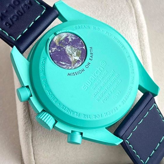 Omega X Swatch Speedmaster Bioceramic MoonSwatch  รูปที่ 3