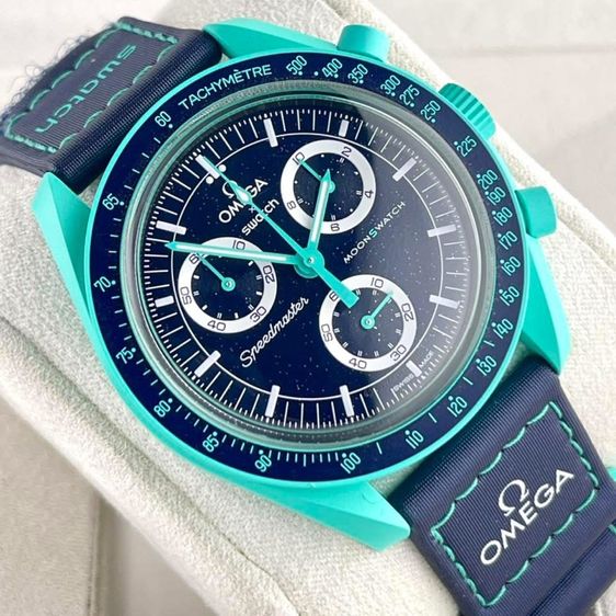 Omega X Swatch Speedmaster Bioceramic MoonSwatch  รูปที่ 6