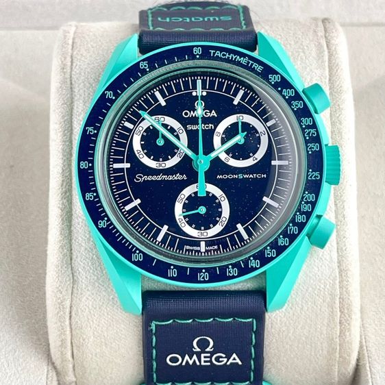 Omega X Swatch Speedmaster Bioceramic MoonSwatch  รูปที่ 7