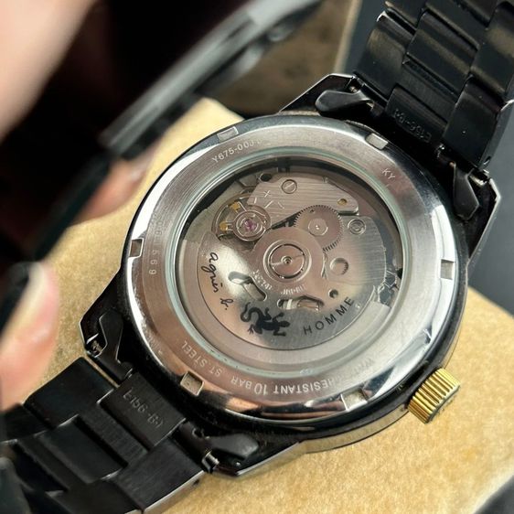 นาฬิกา AGNES B by SEIKO รุ่น Y675-0010 ระบบ AUTOMATIC  รูปที่ 6