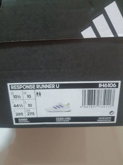 ขายรองเท้า adidas มือ1 size 44 us 10 ใหม่แกะกล่อง เนื่องจากลูกสาวซื้อมาให้แล้วใส่คับไป สามารถนัดรับได้ที่ ลำลูกกา คลอง2 ฟิวเจอร์พาร์ รังสิต หรือ บริเวณใกล้เคียง ราคานี้ไม่รวมค่าจัดส่งนะครับ รูปที่ 5