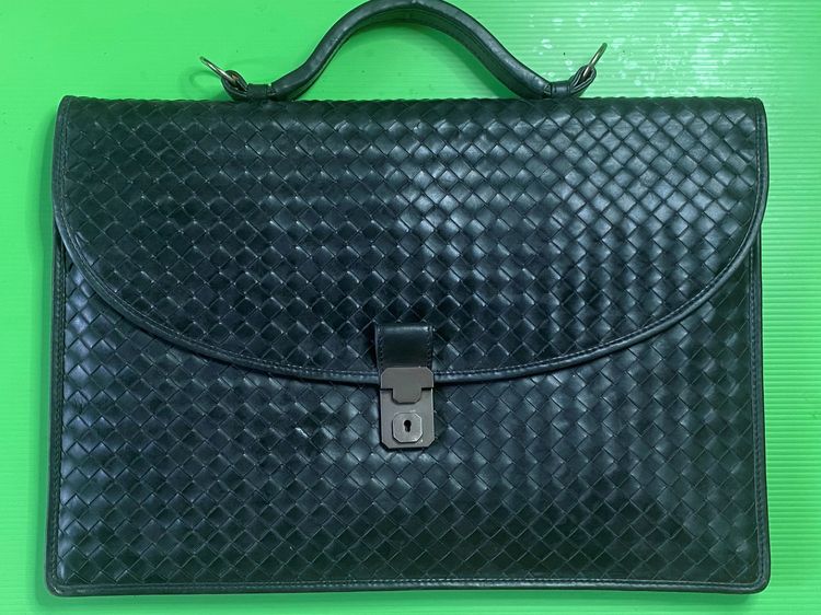 ขายกระเป๋าเอกสาร Bottega Veneta หนังแท้ถัก