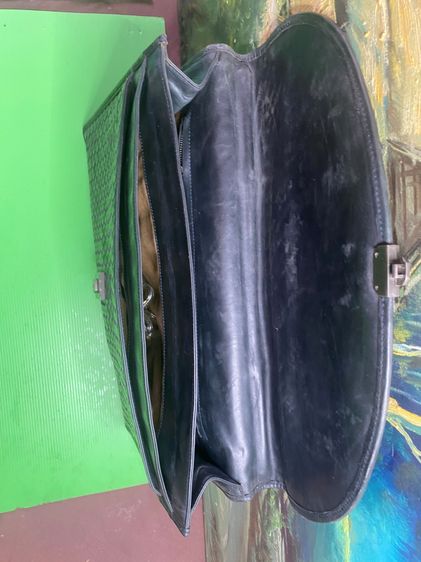 ขายกระเป๋าเอกสาร Bottega Veneta หนังแท้ถัก รูปที่ 11