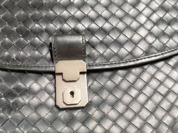 ขายกระเป๋าเอกสาร Bottega Veneta หนังแท้ถัก รูปที่ 2