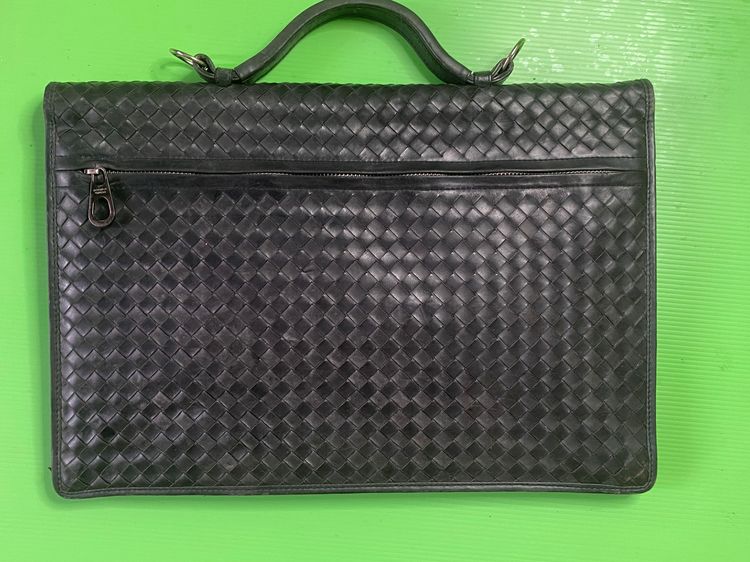 ขายกระเป๋าเอกสาร Bottega Veneta หนังแท้ถัก รูปที่ 4