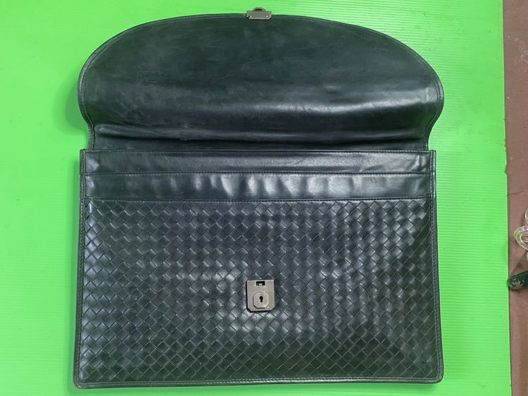 ขายกระเป๋าเอกสาร Bottega Veneta หนังแท้ถัก รูปที่ 7