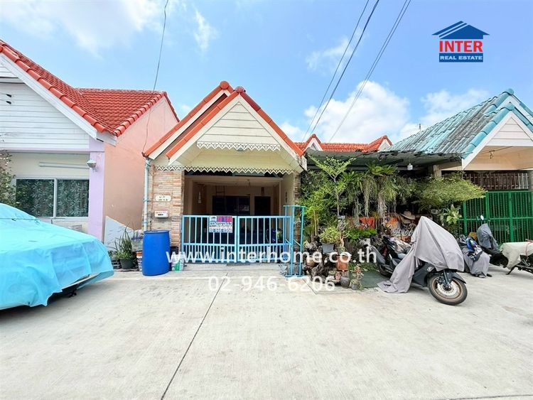 ทาวน์เฮ้าส์ 1 ชั้น 20 ตร.ว. หมู่บ้านพีเค แลนด์แอนด์เฮ้าส์ ซอยประชาอุทิศ90 ถนนกาญจนาภิเษก พระสมุทรเจดีย์ สมุทรปราการ