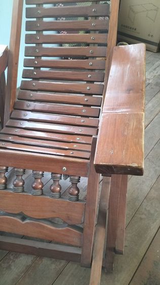 เก้าอี้ฮ่องเต้ ไม้สัก รูปที่ 5