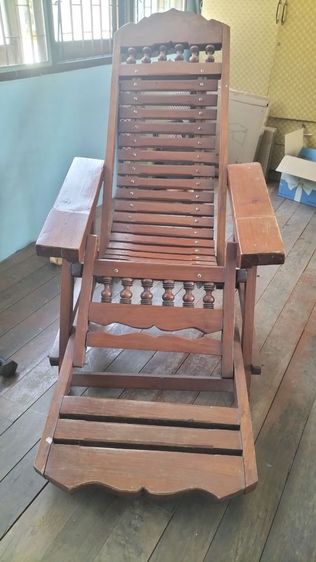 เก้าอี้ฮ่องเต้ ไม้สัก รูปที่ 3