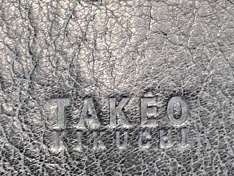 ขายกระเป๋าสตางค์แบบพับ TAKEO KIKUCHI หนังแท้ รูปที่ 4