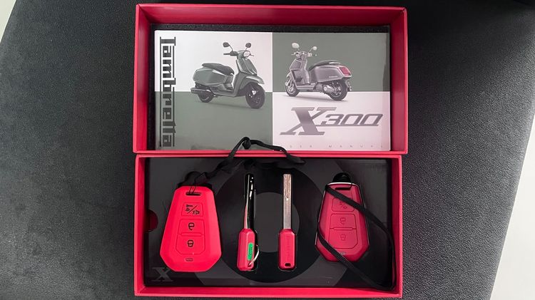 Lambretta X300 จดปี 23 ไมล์ 3498 km. รูปที่ 4