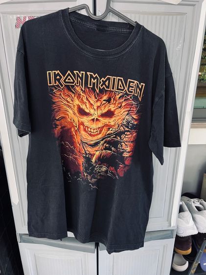 เสื้อวง iron maiden อก42 รูปที่ 4
