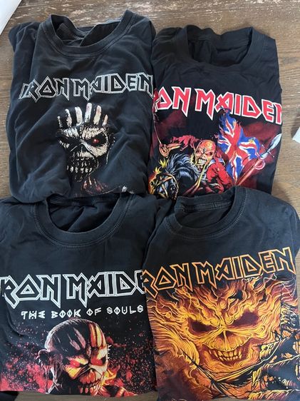 เสื้อวง iron maiden อก42