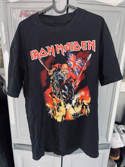 เสื้อวง iron maiden อก42 รูปที่ 2