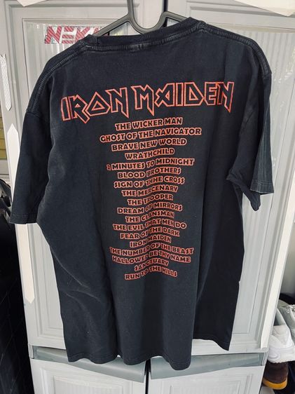 เสื้อวง iron maiden อก42 รูปที่ 5